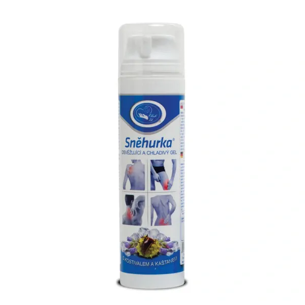 SNĚHURKA 200 ml – osvěžující a chladivý gel s kostivalem a kaštanem