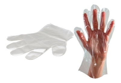 Jednorázové rukavice HDPE 100 ks