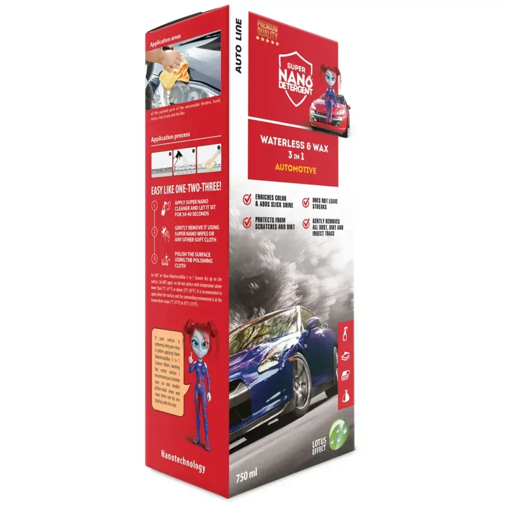 GNP Autokosmetika Waterless & Wax 3v1 Automotive
