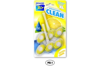 CLEAN Power - závěs do WC - Crystal Lemon