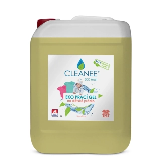 CLEANEE EKO Prací gel na dětské prádlo 5L